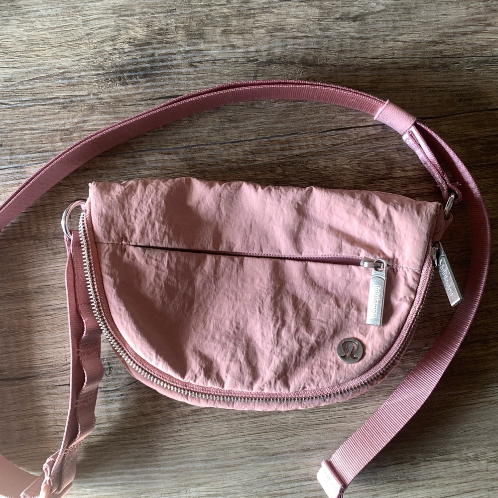 lululemon athletica Pink Crossbody Bag